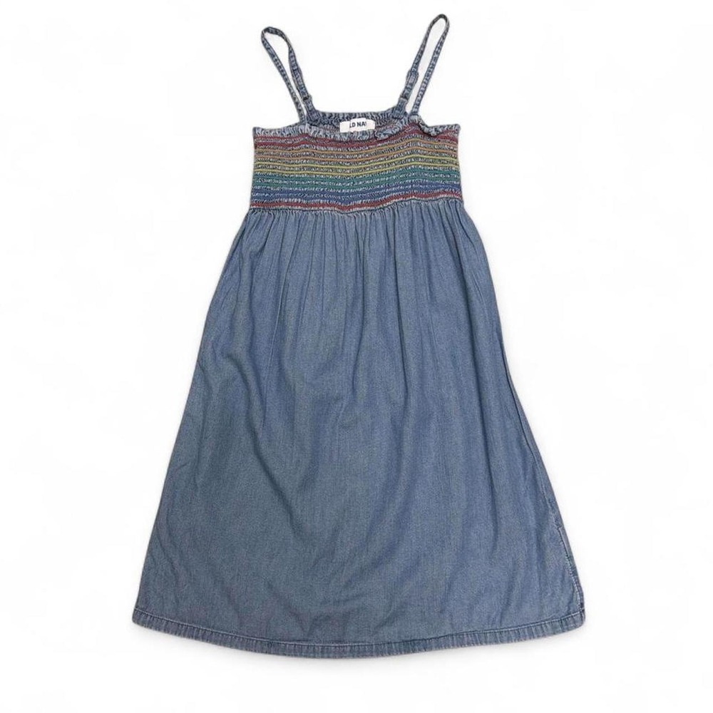 Girls Old Navy rainbow sun dress - S (6-7)
